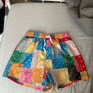 Bandana style shorts